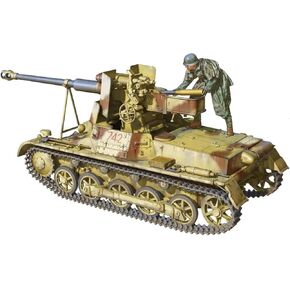 Tacom 1/16 German Army No. 1 3.0 inches (7.5 cm) Self-Propelled Anti-Tank Gun B StuK 40 L/48 Plastic Model TKO1018 Molded Color