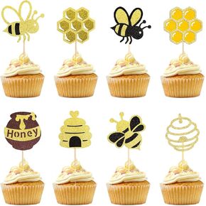 24 PCS Monster Truck Cupcake Toppers Truck Car Theme Birthday Party Decorations Racing Car Theme Birthday Decoration for Boys Girls Baby Shower Kids Cake Decorations Party Supplies