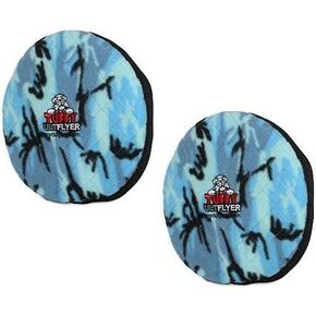 TUFFY -World's Tuffest Soft Dog Toy-Ultimate Flyer- Squeakers-Multiple Layers. Made Durable, Strong & Tough. Interactive Play (Tug, Toss & Fetch). Machine Washable and It Floats. (Camo Blue 2 Pack)