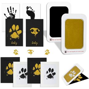 Paw Print Ink Pad for Dog Paw Prints, Dog Paw Print Kit, Pet Paw Printing Kit, Pet Paw Print Impression Kit, Paw Imprint Kit for Dogs, Memorial Gifts for Cat Dog