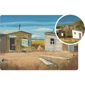 Bachmann Trains - PLASTICVILLE® U.S.A. 75TH Anniversary HOBO Shacks KIT - O Scale