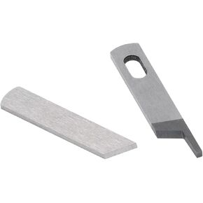 Accurate Cut, Match, Stainless Steel Upper and Lower Vane/Wing Set, Strong Compatibility for Overlock Machines, with, for Bernette,
