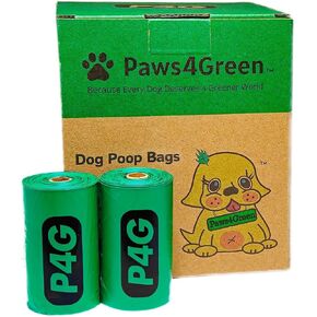 100% Certified Home Compostable Poop Bags (270 Count 18 Rolls), Extra Thick (20 Micron) Leak Proof, Unscented Standard Size 9 X 13'', Plant Based, ASTM D6400 & EN 13432 Compliant