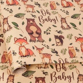 Vnaaem 3D Effect Pink Bow Wrapping Paper Roll for Girls Women - Gift Wrap with 3D Cherry Bow Design for Birthday Wedding Baby Shower Holiday - 17 in x 20 ft(Total 28.5sq.ft)