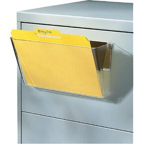 Brenton Studio Magnetic Wall Pocket, Letter Size, Clear, 59759