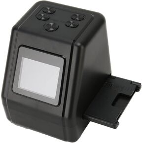 Film and Slide Scanner with Large 2inch LCD Screen, Converts 135 126 110 Films Slides to Negatives Color Black White JPG Photos, Up to 12MP Old Camera Converter