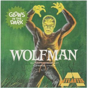 Atlantis Toy and Hobby - Wolfman Glow 1/18 Scale Model Kit (Net)