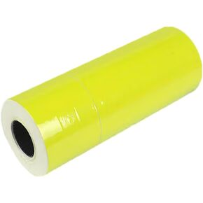 Labels for 2-Line Price Tag Gun,5000 Labeler Stickers for Date Code Pricing Tagging Maker Stamper Applicator Machine,Clothes Supplies Label for Retail Garage Sale(Yellow)