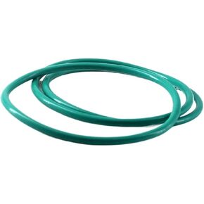 Gearway Fluorine Rubber Gasket 2.4mm CS Green FKM O Ring Seal Washer 6/7/7.5/820/21/22 OD O Ring Sealing(8x3.2x2.4mm)
