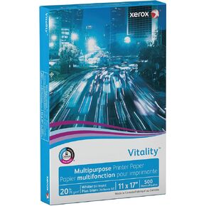 Xerox High-Speed Copy Paper, 11" x 17", 20 Lb., 84 Brightness, Ream Of 500 Sheets