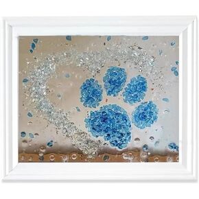 LYJZYXGS Sea Glass Art Kit, DIY Mosaic Arts and Craft Kits Ocean Painting Kit,DIY Resin Beach Art Kit, Resin Beach Art Kit for Home Decoration, Resin Sea Glass Art Kit(Sea Turtle)