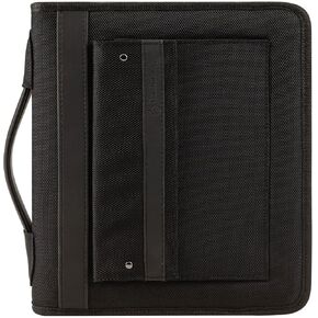 FranklinCovey - Friday Binder - Nylon Zipper with Handles (Classic, Black)