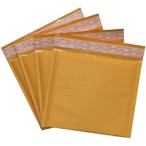 Secure Seal #CD 7.25x8 Kraft Bubble Mailers Padded Shipping Envelopes (Pack of 100)