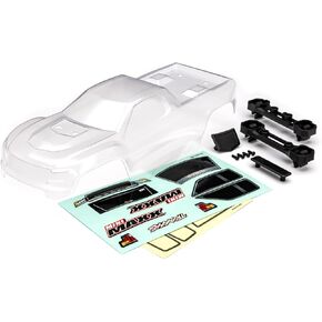 Traxxas 10711 - Mini Maxx Body w/Decals, Clear