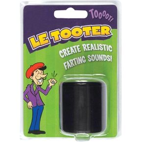CRTEPST Pooter Fart Machine Toy Rubber Le Tooter Create Farting Natural Sound Best Novelty Gag Gifts Joke Children's Day Party Toy(Black59)