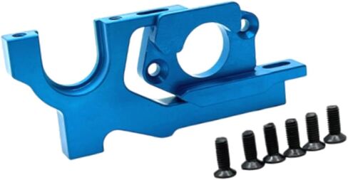 Adjustable Motor Mount Motor Mounting Easy to Install RC Car Upgrade Accessories for 1/10 104001 104072 RC Car Spares, Red in Saudi Arabia