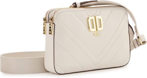 DKNY Delphine Double Zip Crossbody in Saudi Arabia