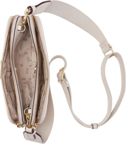 DKNY Delphine Double Zip Crossbody in Saudi Arabia