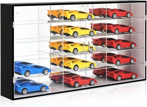 Juexica 1: 24 Clear Acrylic Toy Display Display Display Display Display Swher in Kuwait