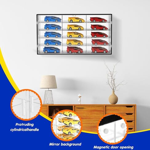 Juexica 1: 24 Clear Acrylic Toy Display Display Display Display Display Swher in Kuwait