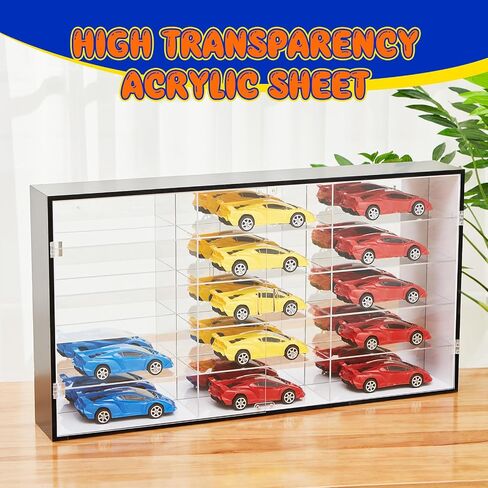 Juexica 1: 24 Clear Acrylic Toy Display Display Display Display Display Swher in Kuwait