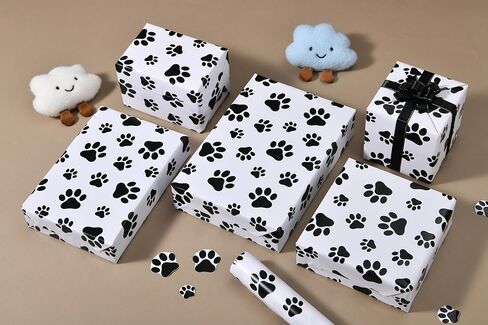 Sikiweiter Unicorn Birthday Wrapping Paper Roll - 17" x 16.4 ft - Purple Magical Horse Gift Wrap for Girls Birthday Party(Unicorn) in Kuwait