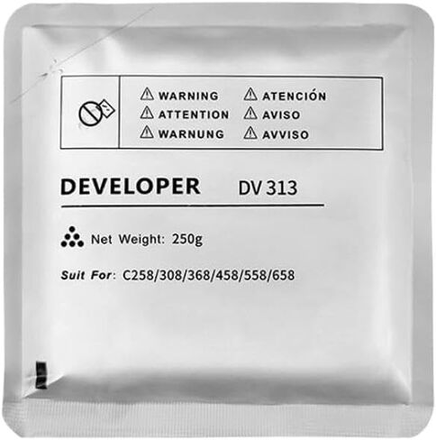DV313 DV313K Developer Compatible with C258 C308 C368 C458 C558 C658 Color Carrier 250g(Magenta) in Saudi Arabia