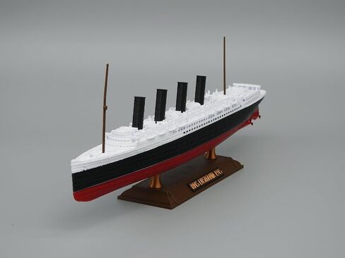 RMS LUSITANIA Wartime Model - Highly Detailed Replica Historically Accurate No Assembly Required - 1 Foot in Length (Model Only) Multicolor, Plastic in Kuwait