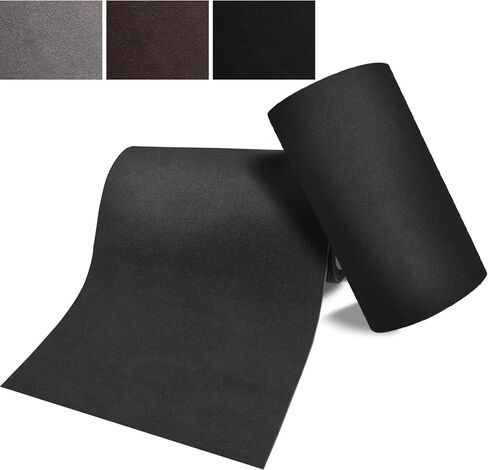 Self-Adhesive Velvet Repair Patches - Flannel Fabric Patch, Microfiber Suede Patches for Clothes, Sofa Repairing, Car Seats, Handbags, Backpacks, Jacket Holes and Tears 2 Rolls(Brown) in Saudi Arabia