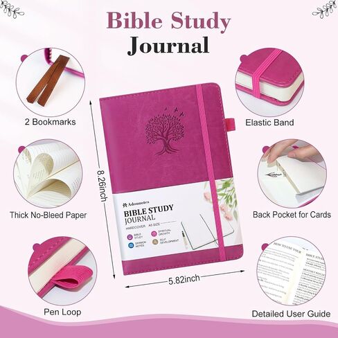 Bible Study Journal Scripture Notebook - Christian Note Taking Kit with Guided Prompts - Inspirational Religious Gifts - Faith Based Stationery Supplies for Church Notes (Teal Blue) in Kuwait