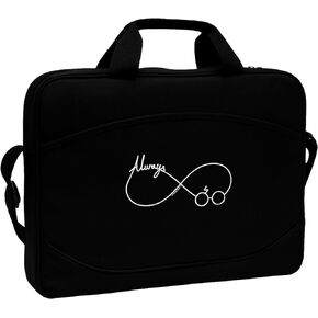 Always Infinity Symbol 15" Dark Laptop/Tablet Case Bag