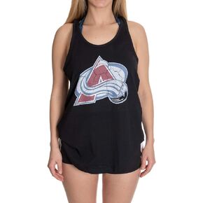 Calhoun NHL Ladies Distressed Flowy Racerback Cover Up