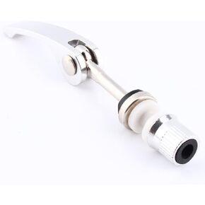 Quick Release Bolt, Bicycle Seatpost Clamp Bolt Quick Release Lever for Mountain Bike Road Bike (Color : Silver)
