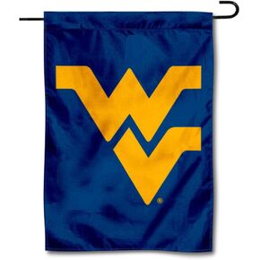 WVU Mountaineers Blue Garden Flag