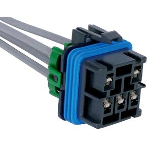ACDelco GM Original Equipment PT1205 5-Way Female Gray Multi-Purpose Pigtail