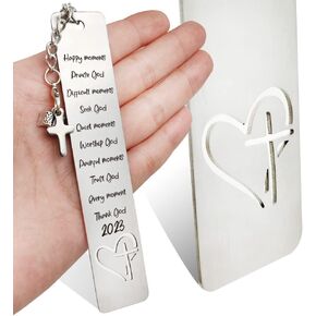 Inspirational Bookmarks Gifts for Women, Friends, Book Lover, Christian Gifts for Women, Friend, Coworker, Boys, Religious Gifts for Daughter, Son, Faith Gifts for Women, Teacher, Readers- WB72