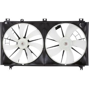 TYC 622070 Cooling Fan Assembly Compatible with 2006-2012 Lexus IS250, Black