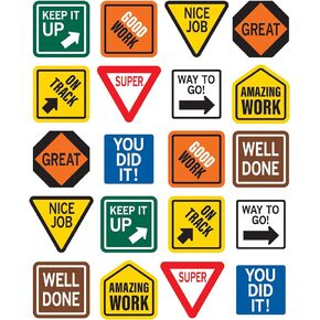 Teacher Created Resources Under Construction Positive Stickers