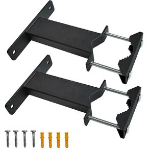 Heavy Duty Wall Mount Antenna Mast Clamp Bracket, Deck Umbrella Clamp, Parasol Holder Clip, Patio Balcony Stand Clip for Outdoor WiFi Antenna,TV Antenna,Flagpole,Outdoor Umbrella