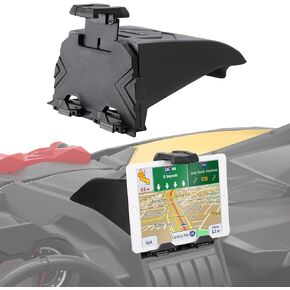KEMIMOTO X3 Electric Device Tablet Holder, X3 GPS Mount Storage Box Compatible with 2017-2023 Can Am Maverick X3 All Models, Replace OEM #715002874