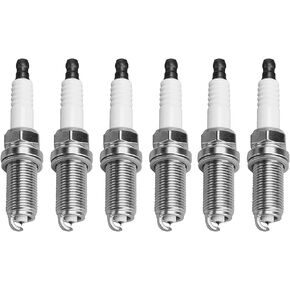 ENA Set of 6 Platinum Spark Plug Compatible with Acura Chrysler Dodge Hyundai Honda Kia Jeep ILX TL Durango Civic Cherokee Rondo Soul 2.0L 2.4L 3.5L 3.6L 3.7L 3.8L Vehicles Replacement for 97390