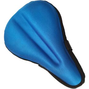Child Bike Seat Cushion Cover - Extra Soft Gel Bicycle Seat- with Water&Dust Resistant Cover- Comfortable Small Bicycle Saddle Pad