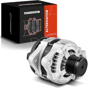 A-Premium Alternator Compatible with Lexus GS300 2006, GS350 2007-2011, IS250 Sedan 2010-2013, IS350 Sedan 2010-2013, 150 Amp 12V CW 7-Groove Pulley, Replace# 104210-2051
