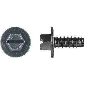 50 License Plate Screws 1/4" (#14) X 5/8" Compatible with Ford N800369-S2