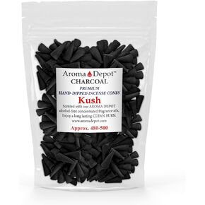 1'' Kush Charcoal TOPFLOW Incense Cones (480-500)