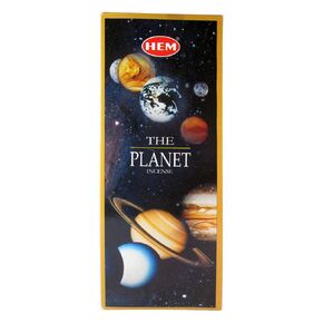 The Planet - Box of Six 20 Gram Tubes - HEM Incense