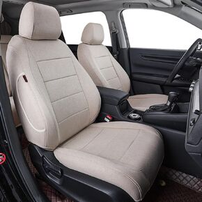 Custom Fit Seat Covers for Toyota Tacoma Double Cab/Extended Cab/Crew Cab 2016 2017 2018 2019 2020 2021 2022 2023,Full Coverage Leather Seat Protector (Full Set,Black)