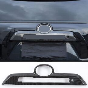 JeCar for 4Runner Tailgate Handle Cover Carbon Fiber Rear Door Handle Trim Accessories Compatible with 2010-2023 Toyota 4Runner