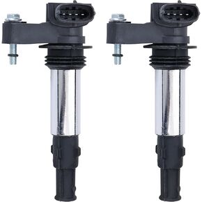 MAYASAF UF375 Ignition Coils [Pack of 2] for BUICK 2005-08 ALLURE 3.6L, 2005-08 LACROSSE 3.6L, 2004-06 RENDEZVOUS 3.6L, for Chevy Traverse, for CADILLAC 2005-07 CTS