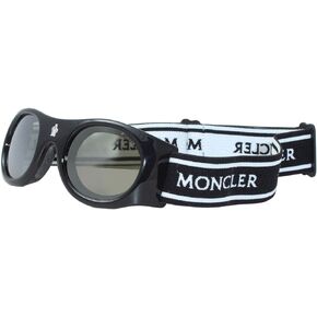 Moncler ML0051 Shiny Black/Silver Unisex Ski Goggles